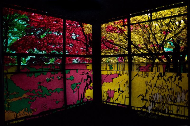 tác phẩm cắt giấy tinh tế của nghệ sĩ Nhật Bản